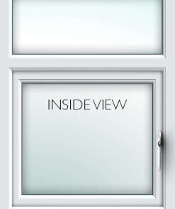 white uPVC casement window from AWM glass and glazing