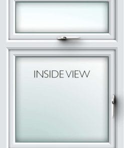 white uPVC casement window from AWM glass and glazing