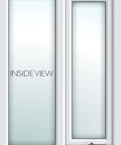 white uPVC casement window from AWM glass and glazing
