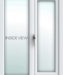 white uPVC casement window from AWM glass and glazing