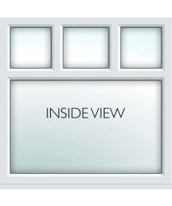 white uPVC multi pane casement window from AWM glass and glazing