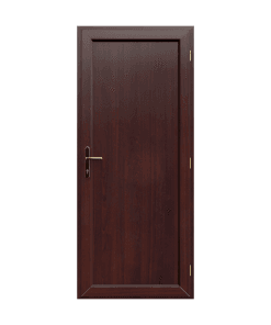 PVCu door Residential - wooden clinton