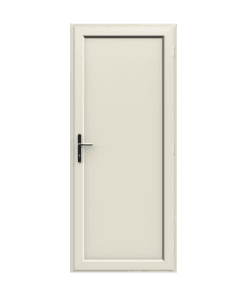 PVCu door Residential - cream clinton