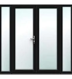 Black French Doors