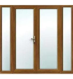 Golden Oak French Doors