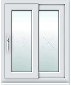 Sliding uPVC Window