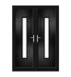 French Door with Woodrow Long Panel