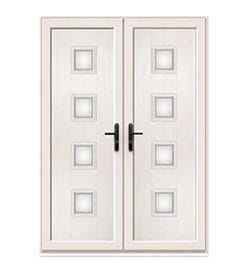 French Door with Hayes Four Glazed Panel