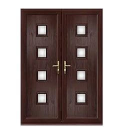 French Door with Hayes Four Glazed Panel