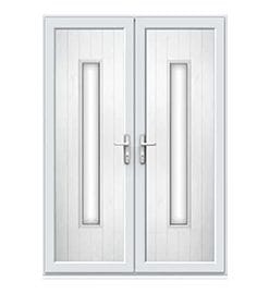 French Door with Woodrow Long Panel