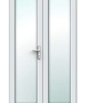 White uPVC French Doors